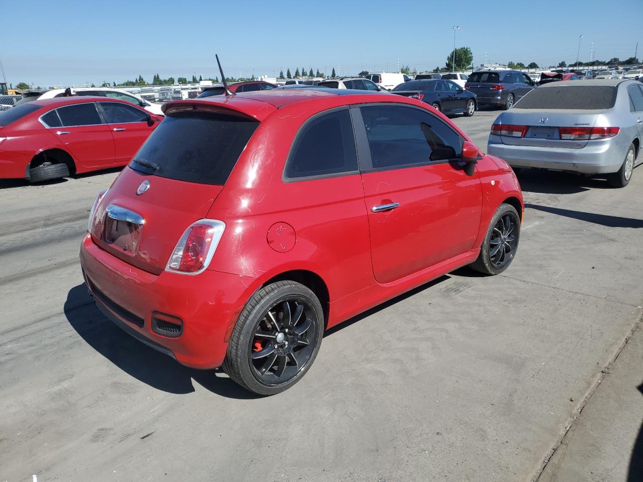 2012 Fiat 500 Sport VIN: 3C3CFFBR7CT335584 Lot: 60976664
