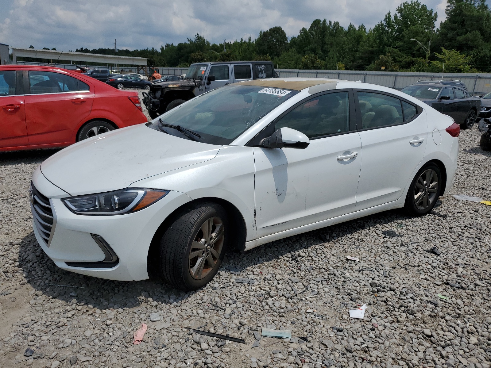 2017 Hyundai Elantra Se vin: 5NPD84LF4HH040582