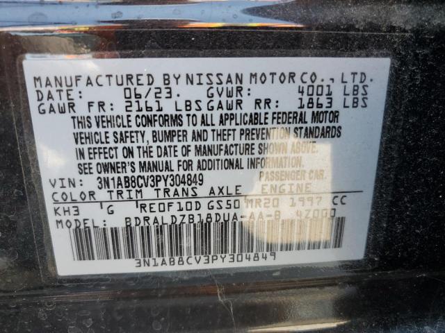 2023 NISSAN SENTRA SV 3N1AB8CV3PY304849  62661434