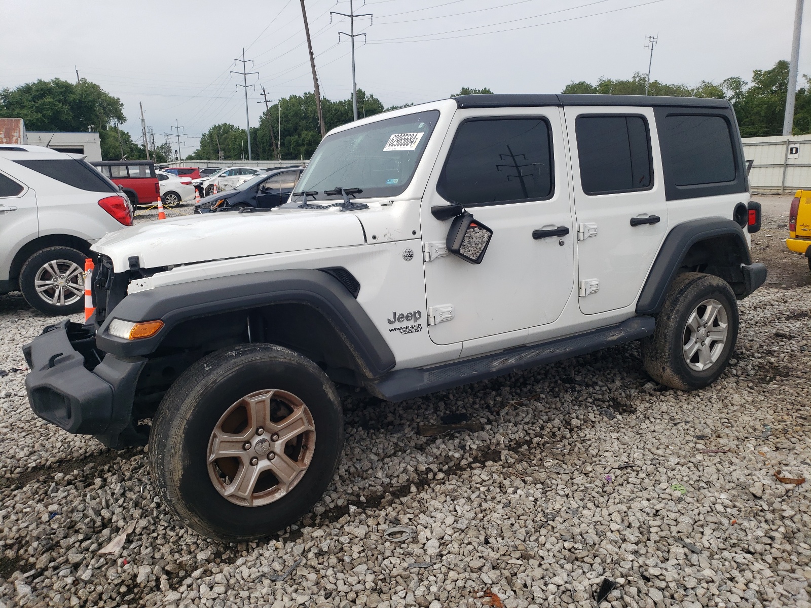 2018 Jeep Wrangler Unlimited Sport vin: 1C4HJXDG2JW319026