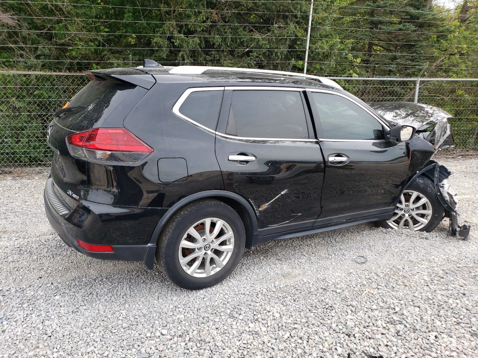 2017 Nissan Rogue Sv vin: 5N1AT2MV6HC886232