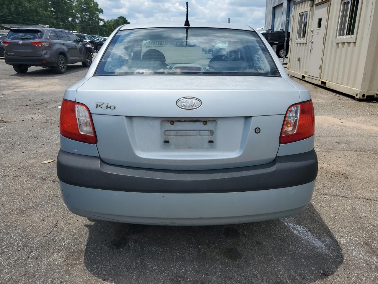 2006 Kia Rio VIN: KNADE123866048087 Lot: 61848874