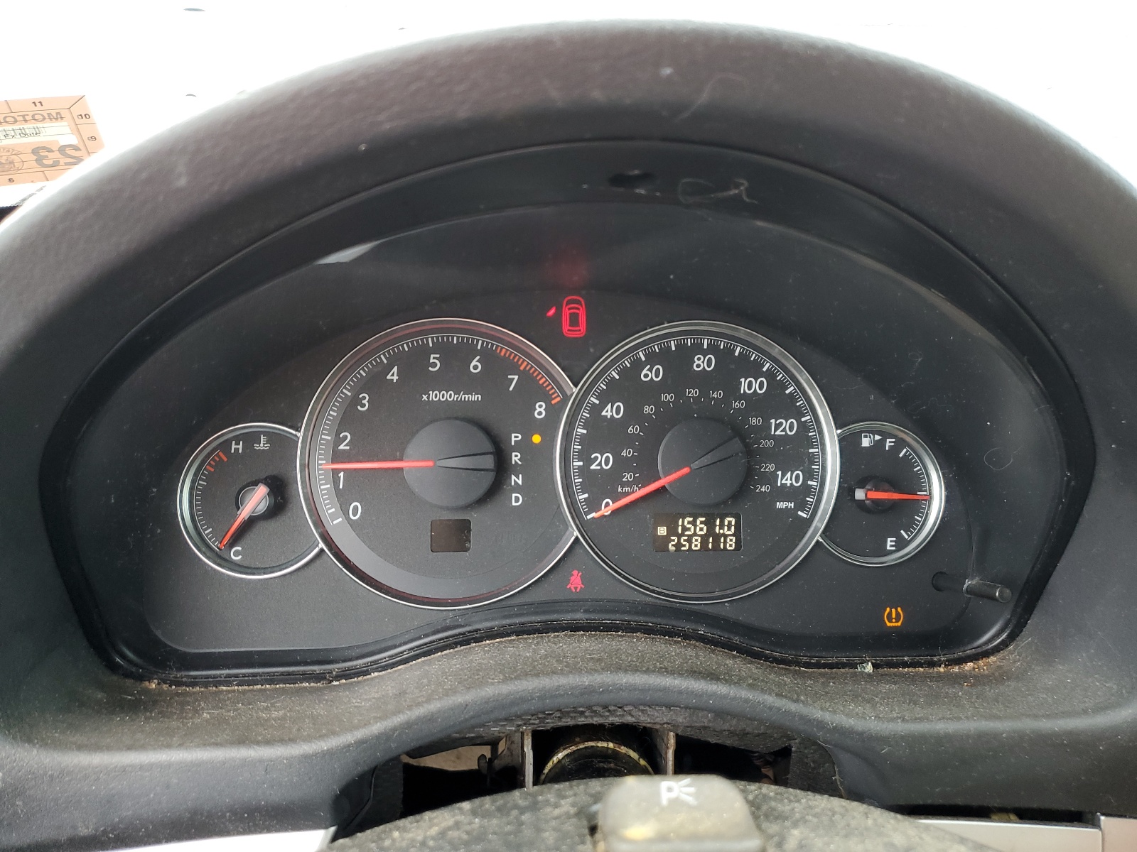 4S4BP61C387331489 2008 Subaru Outback 2.5I