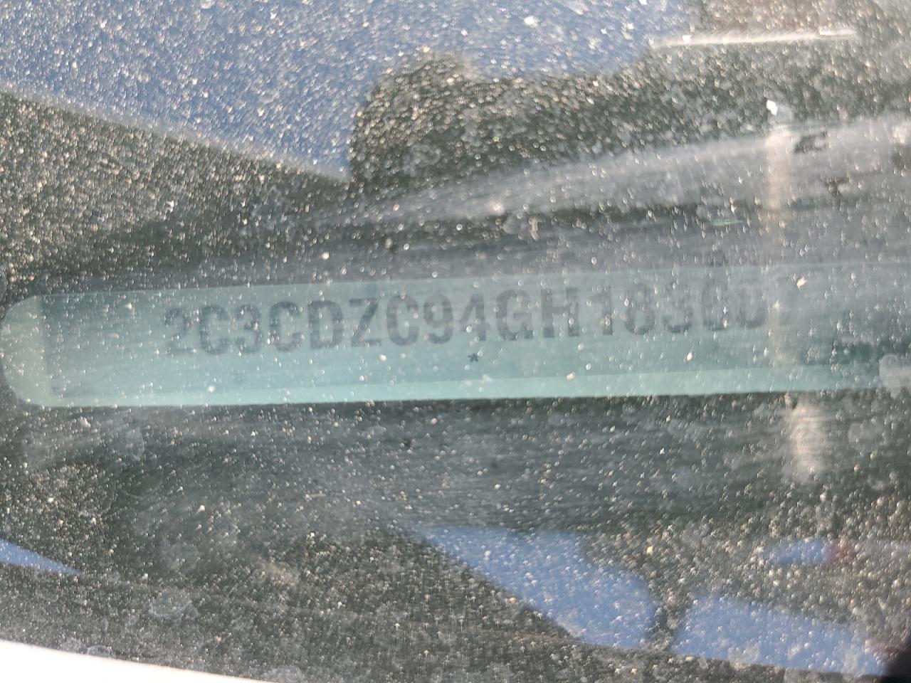 2016 Dodge Challenger Srt Hellcat VIN: 2C3CDZC94GH183607 Lot: 63843444