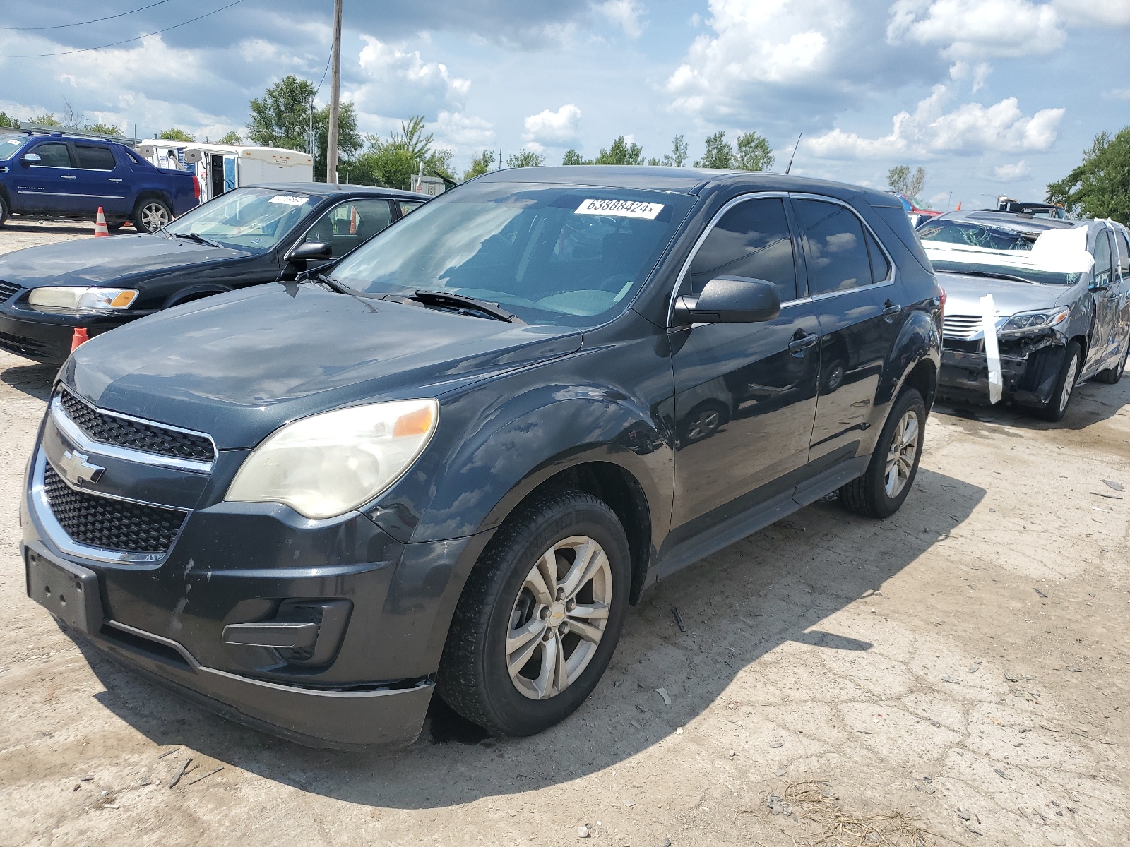 2012 Chevrolet Equinox Ls vin: 2GNALBEK9C1217077