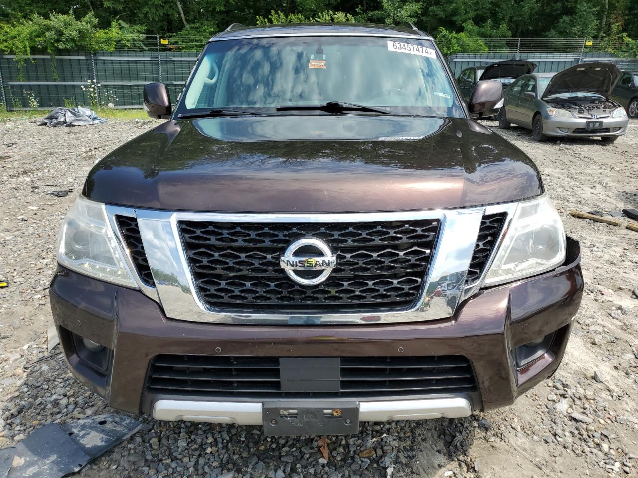 2017 Nissan Armada Sv VIN: JN8AY2NC5H9506737 Lot: 63457474