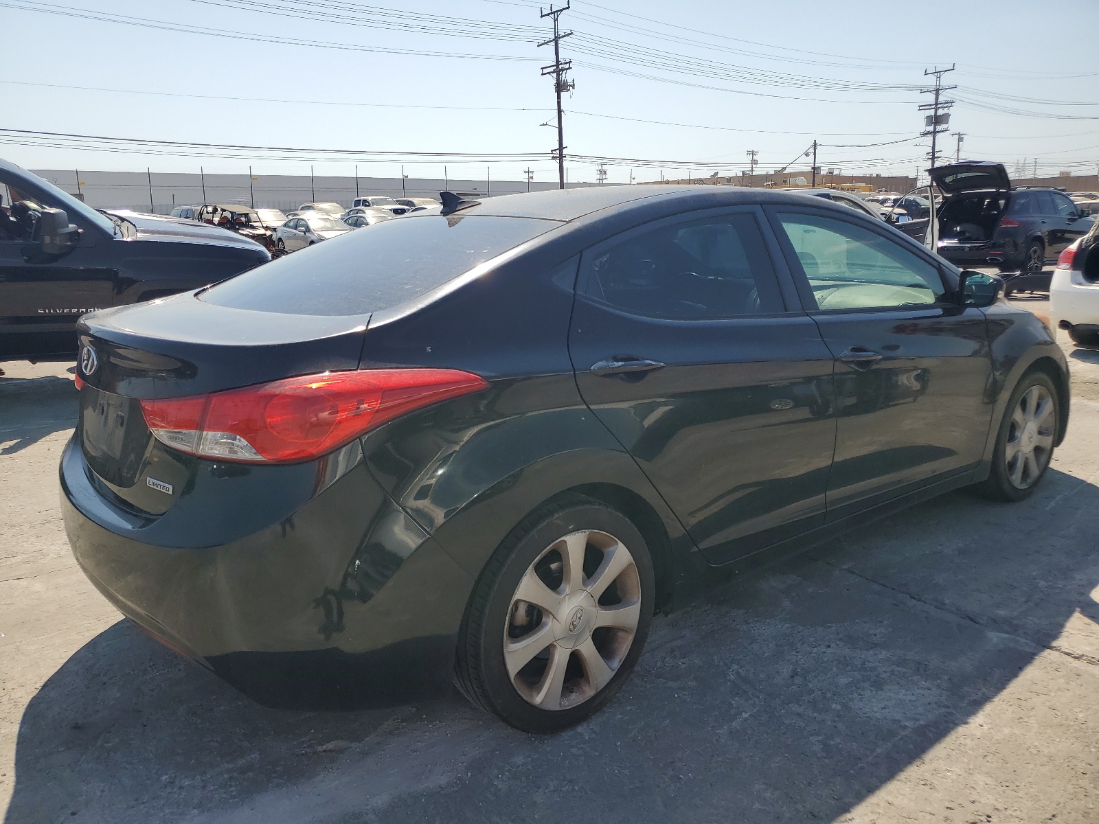 2012 Hyundai Elantra Gls vin: KMHDH4AE7CU257175