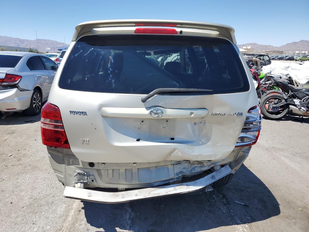 2002 Toyota Highlander Limited VIN: JTEGF21A020031263 Lot: 61070114