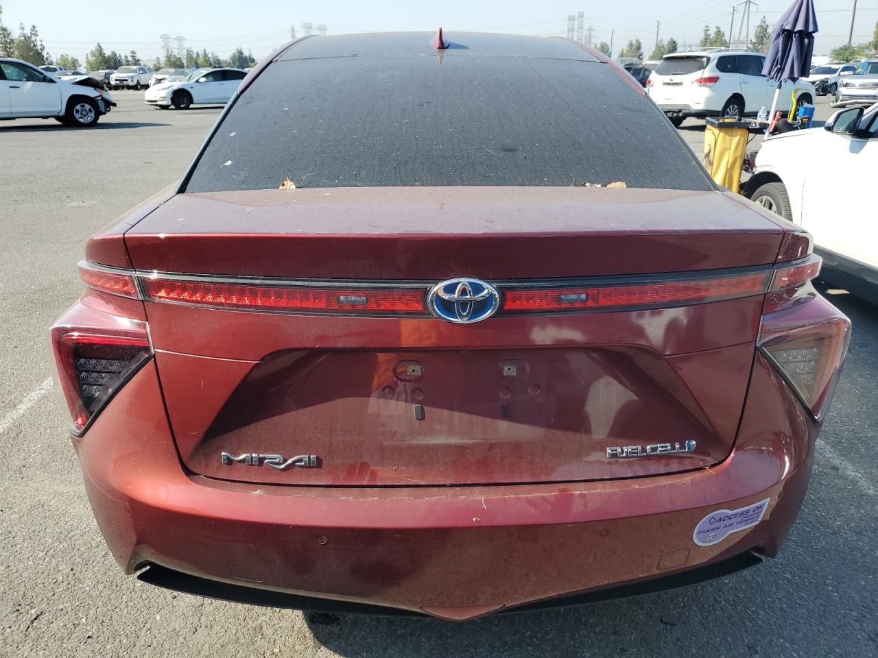 JTDBVRBD7KA006017 2019 Toyota Mirai