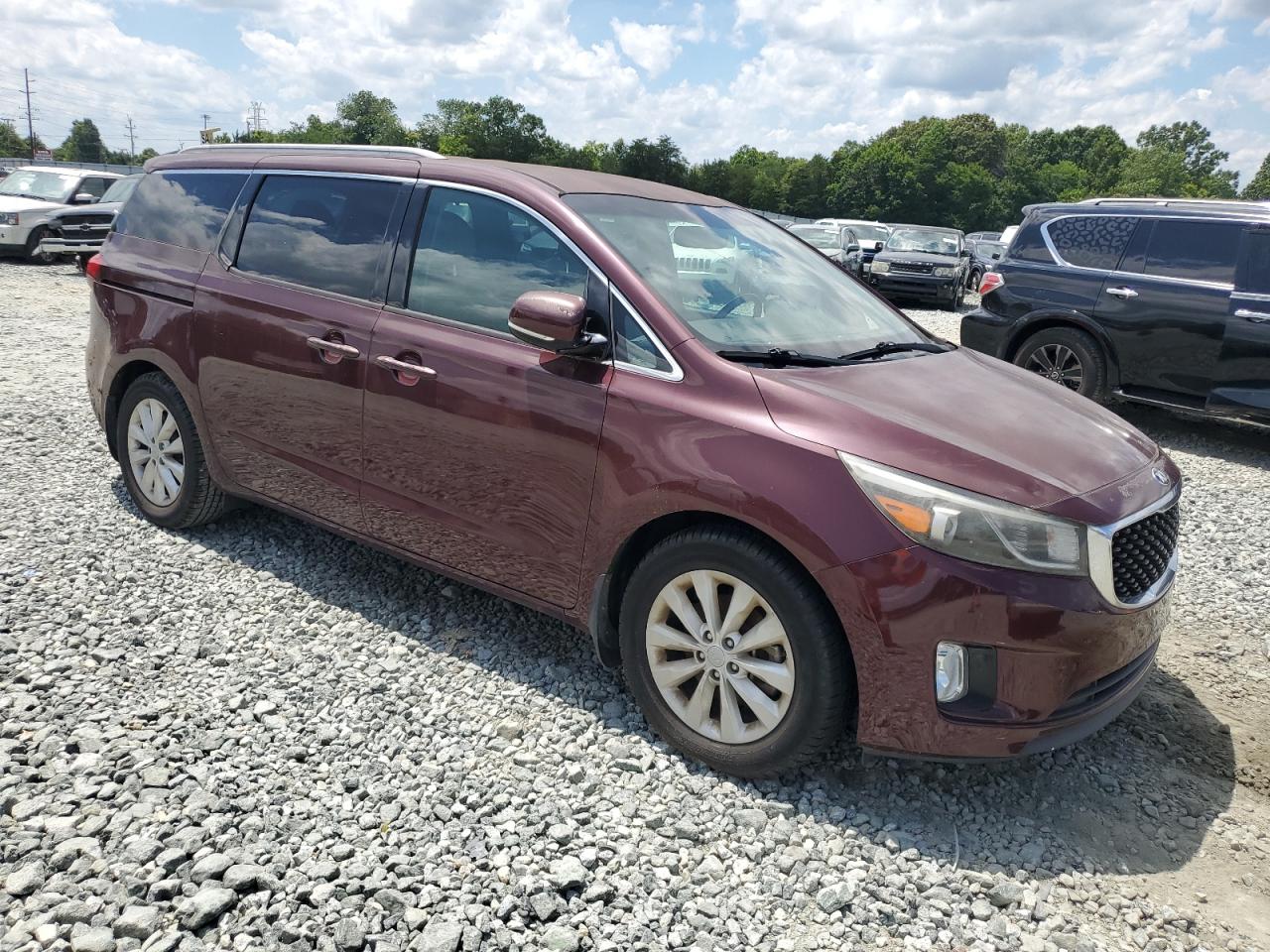2015 Kia Sedona Ex VIN: KNDMC5C16F6059294 Lot: 62692864