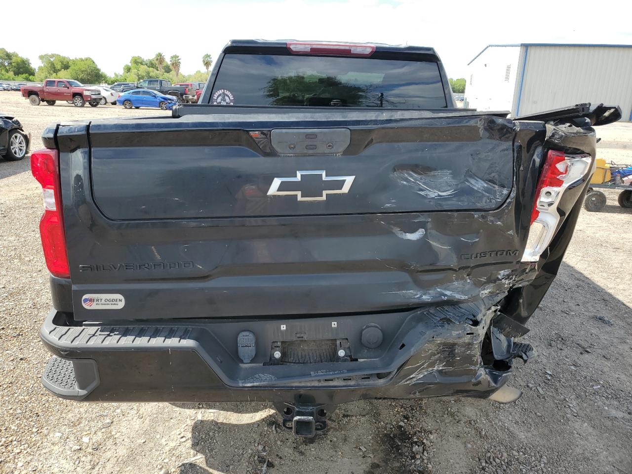 2022 Chevrolet Silverado Ltd K1500 Custom VIN: 3GCPYBEK3NG202752 Lot: 64484164