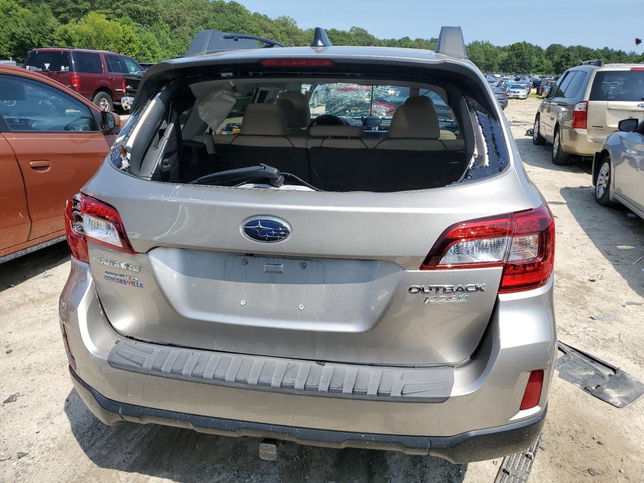 2016 Subaru Outback 2.5I Limited VIN: 4S4BSALC0G3287374 Lot: 62733174