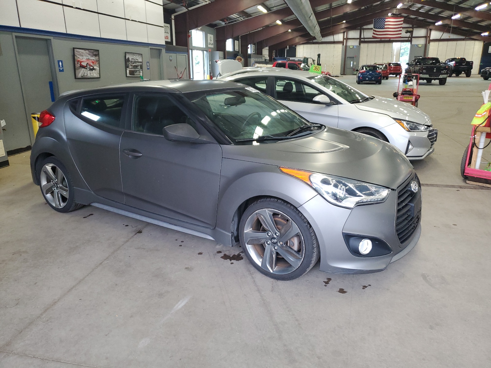 2013 Hyundai Veloster Turbo vin: KMHTC6AE9DU135912