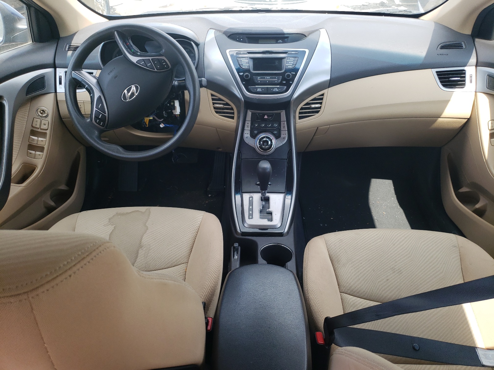 KMHDH4AE3DU945014 2013 Hyundai Elantra Gls