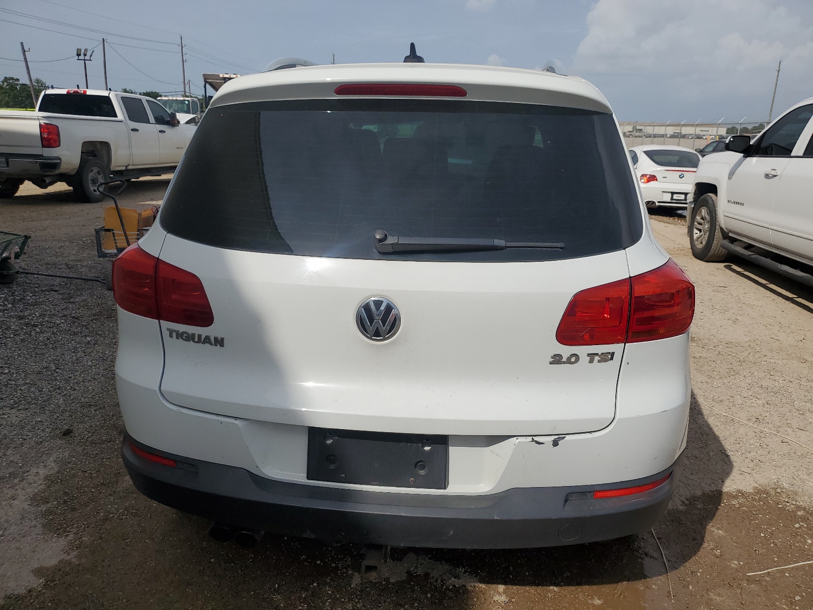 WVGAV3AX3EW605455 2014 Volkswagen Tiguan S