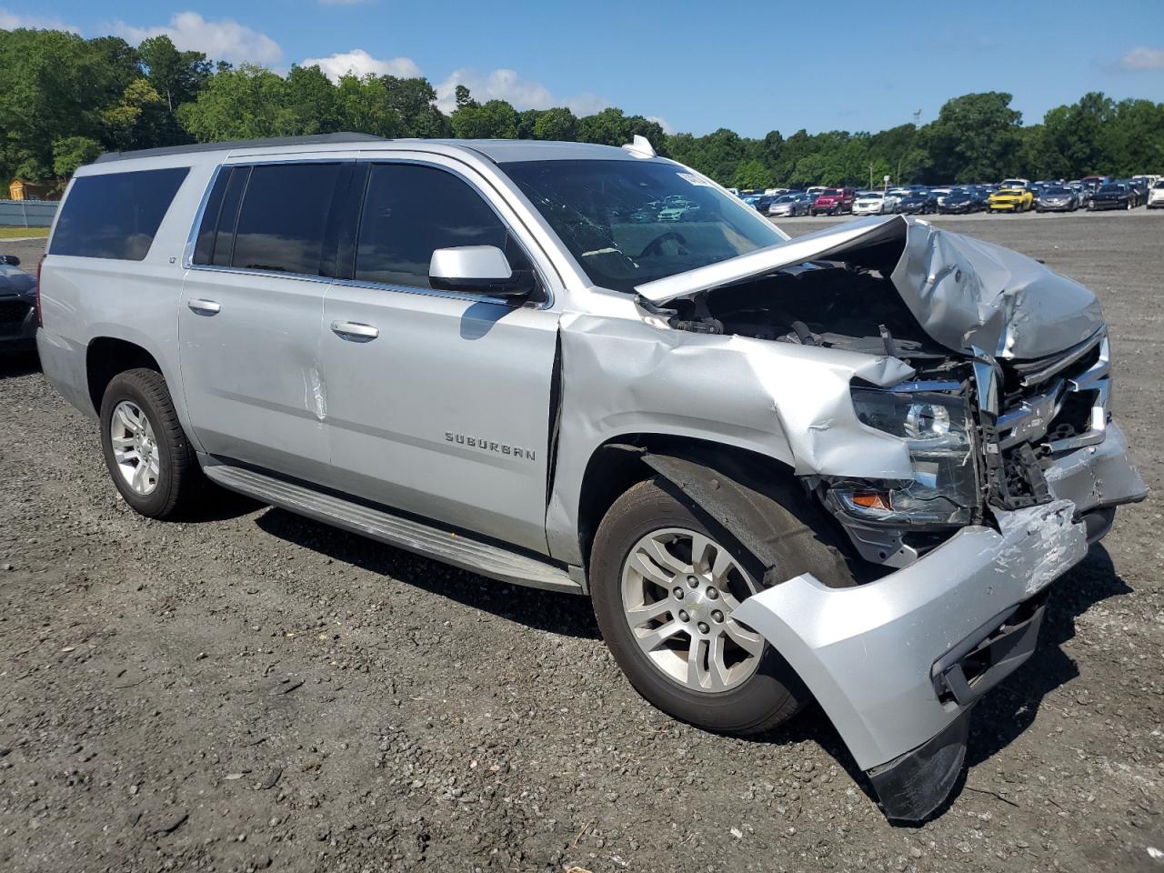 2015 Chevrolet Suburban K1500 Lt VIN: 1GNSKJKC7FR615706 Lot: 62401334