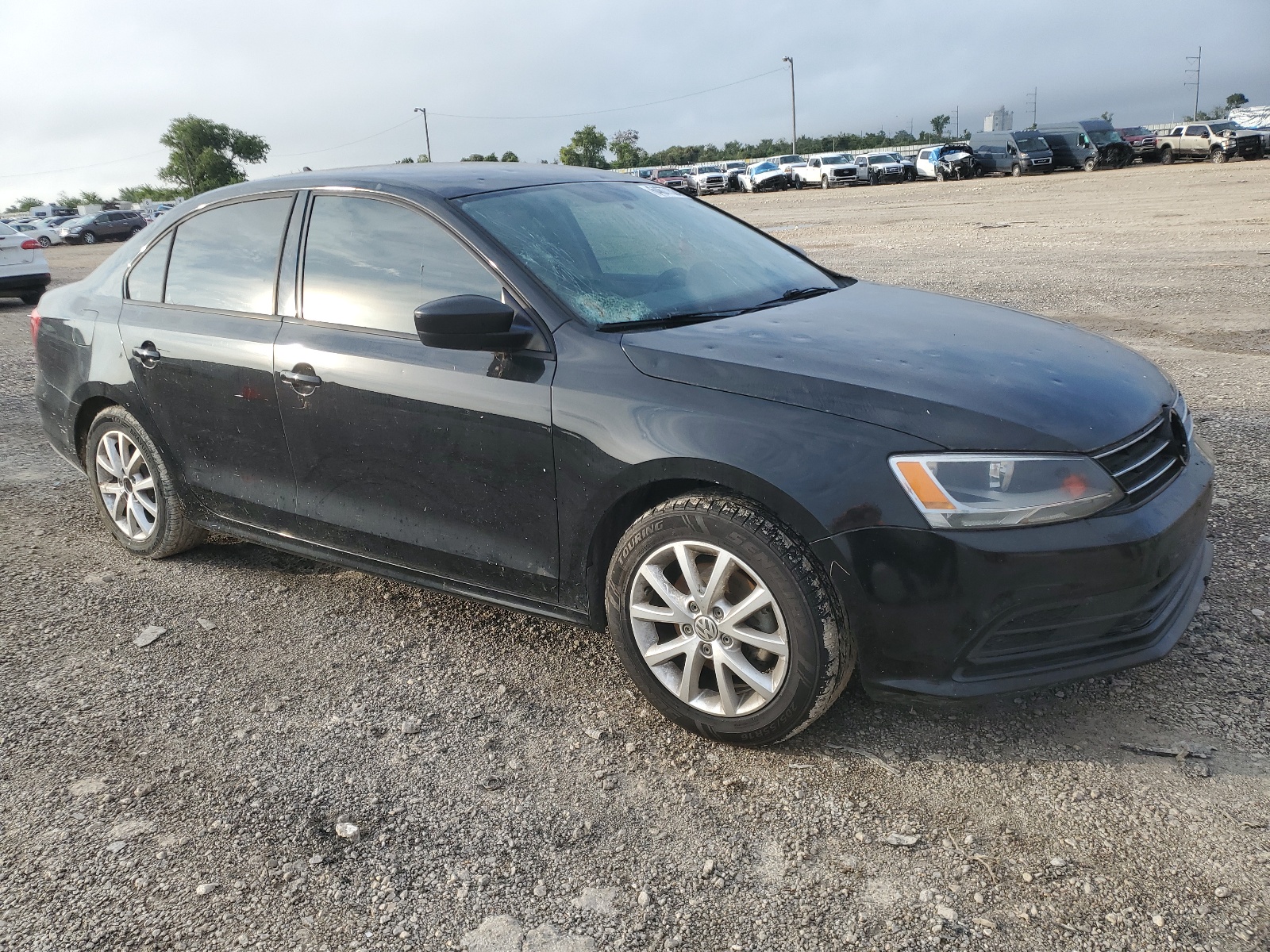 2015 Volkswagen Jetta Se vin: 3VWD17AJ2FM204607