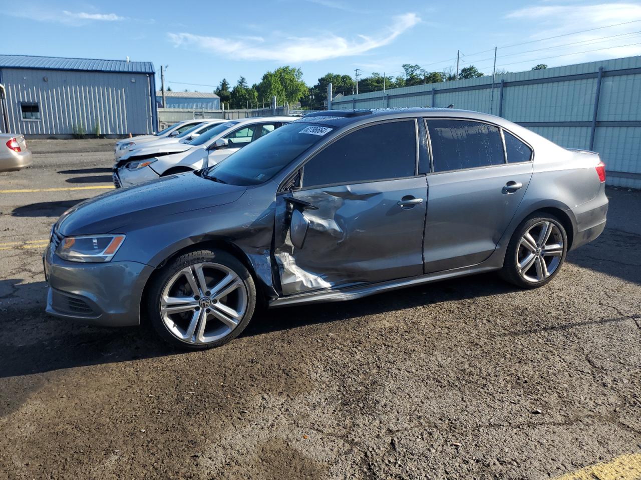 2012 Volkswagen Jetta Tdi VIN: 3VWLL7AJ7CM427291 Lot: 62796664