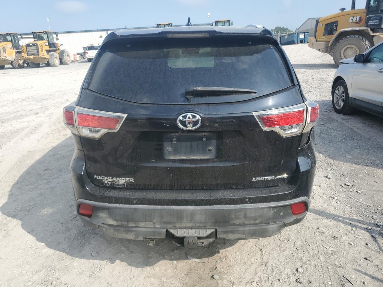 2015 Toyota Highlander Limited VIN: 5TDDKRFH3FS165298 Lot: 63500484