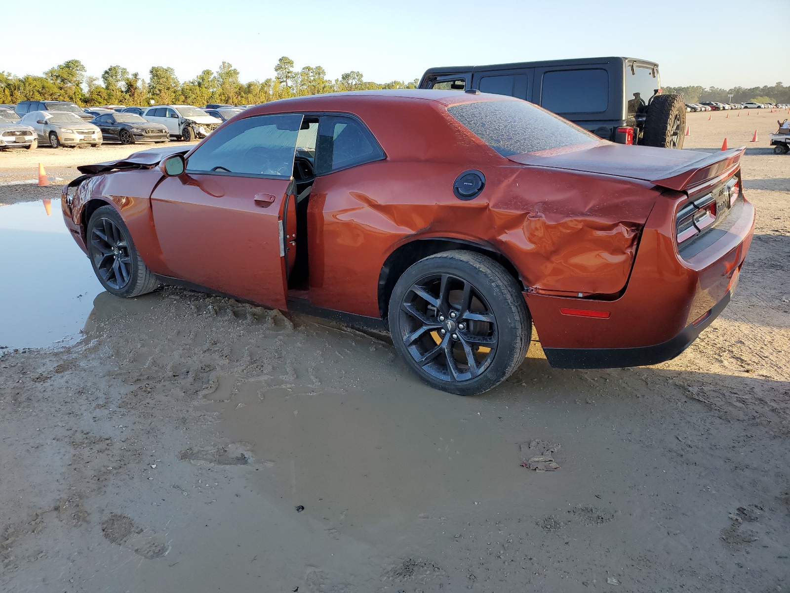 2021 Dodge Challenger Sxt vin: 2C3CDZAG5MH503305