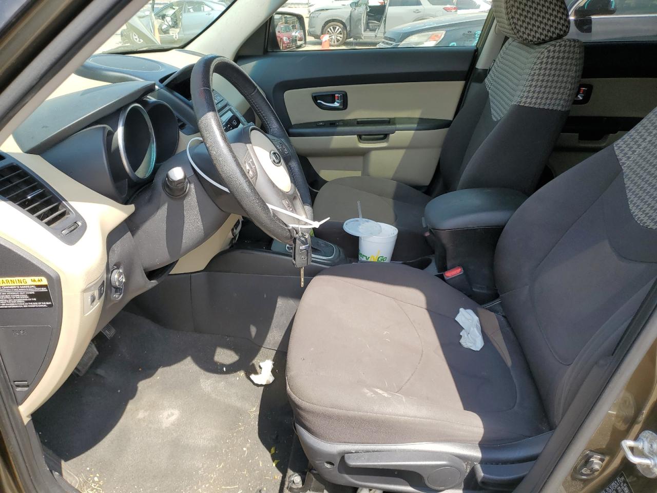 2012 Kia Soul + VIN: KNDJT2A6XC7419723 Lot: 62841064