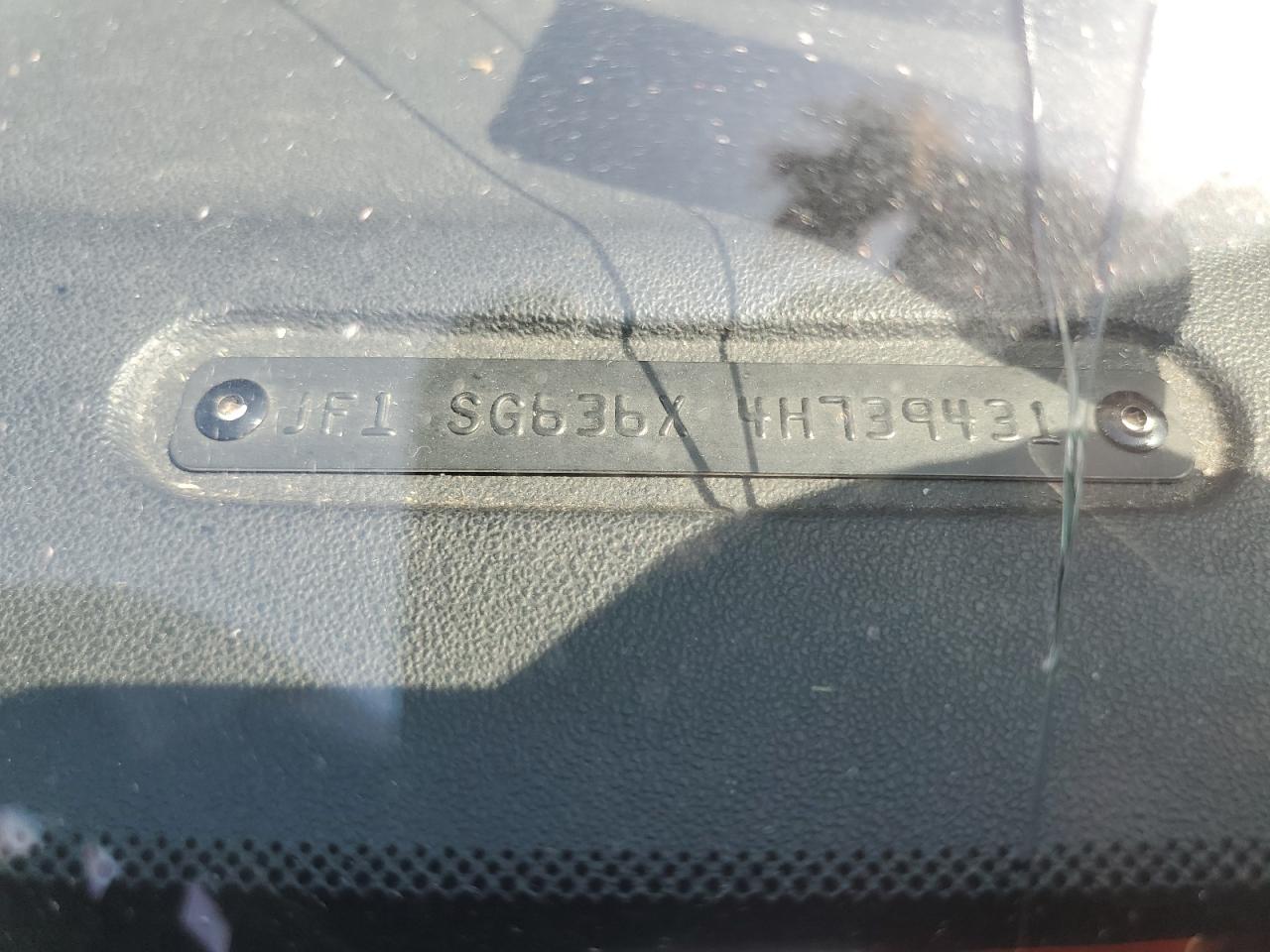 2004 Subaru Forester 2.5X VIN: JF1SG636X4H739431 Lot: 64076064