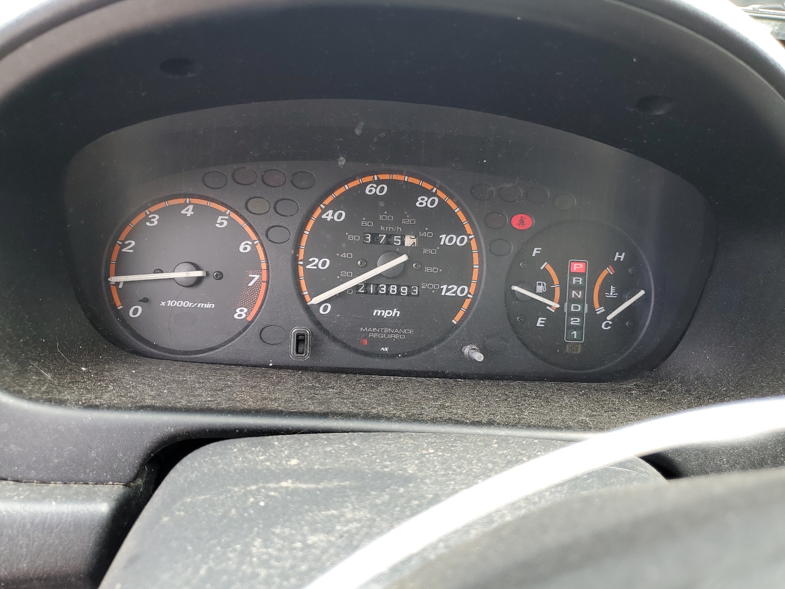 JHLRD18431S026223 2001 Honda Cr-V Lx