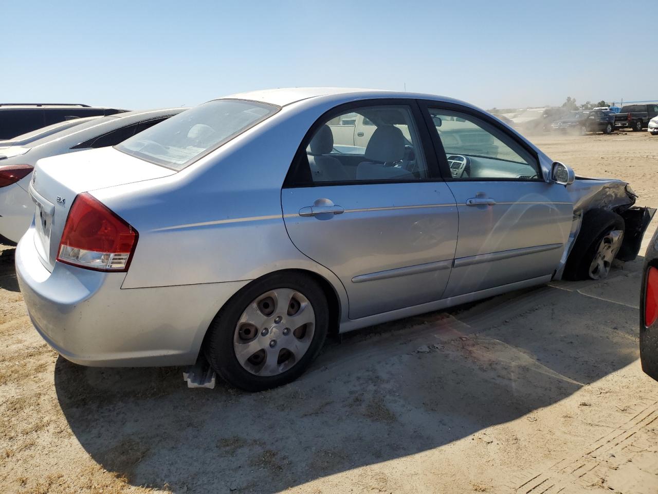 2007 Kia Spectra Ex VIN: KNAFE122X75378630 Lot: 63265604