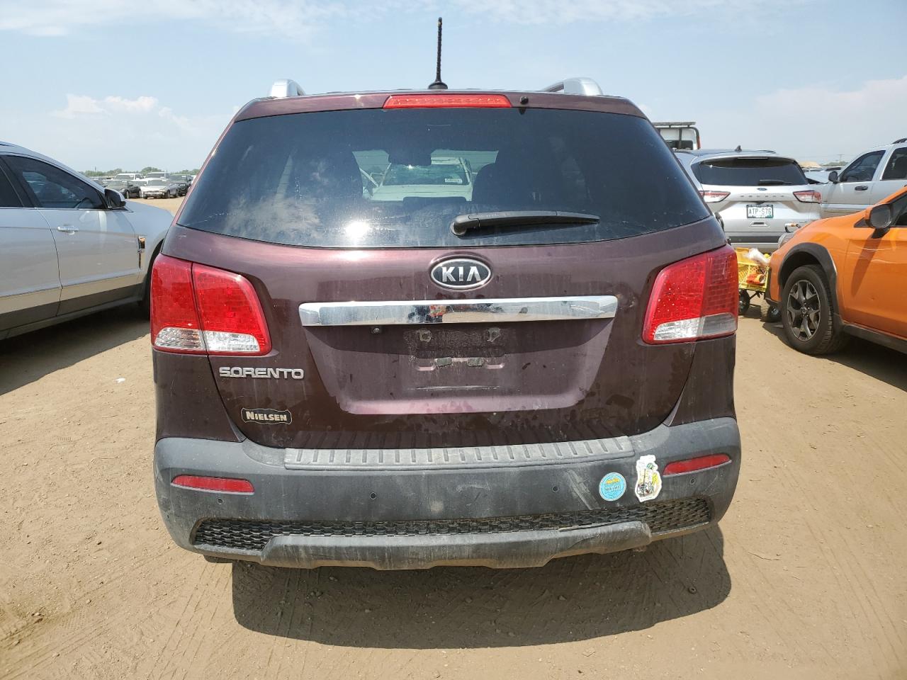 2013 Kia Sorento Lx VIN: 5XYKTDA67DG395823 Lot: 63240784