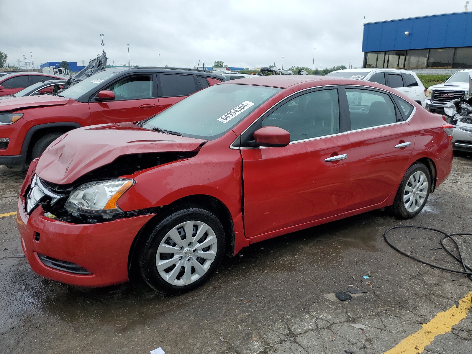 3N1AB7AP9DL722789 2013 Nissan Sentra S