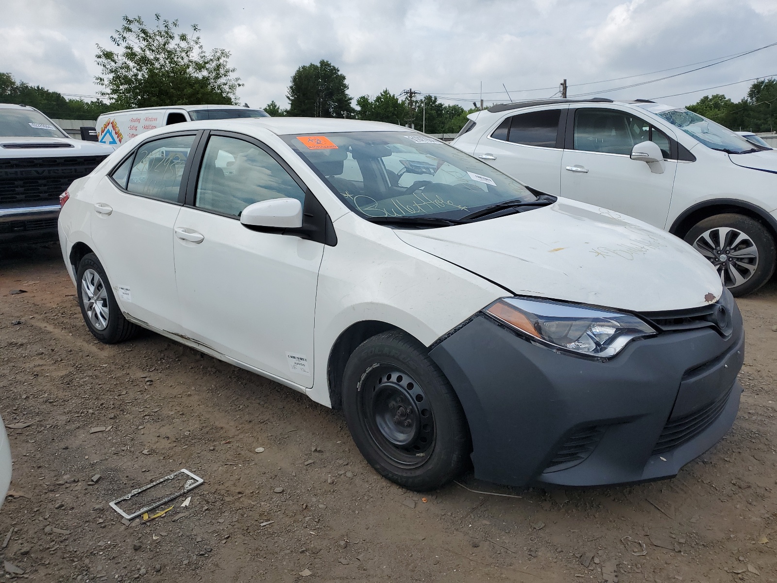 2014 Toyota Corolla L vin: 5YFBURHEXEP112478