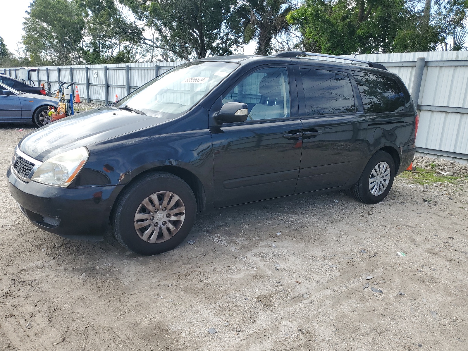 2012 Kia Sedona Lx vin: KNDMG4C72C6453549