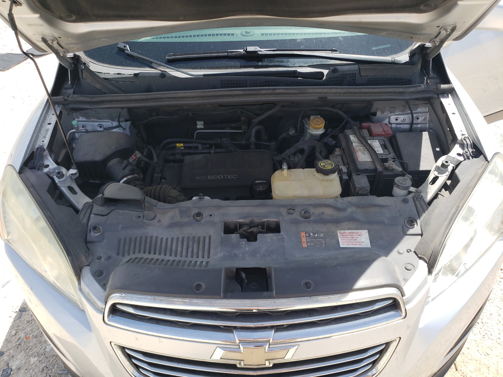 3GNCJLSB8FL211332 2015 Chevrolet Trax 1Lt