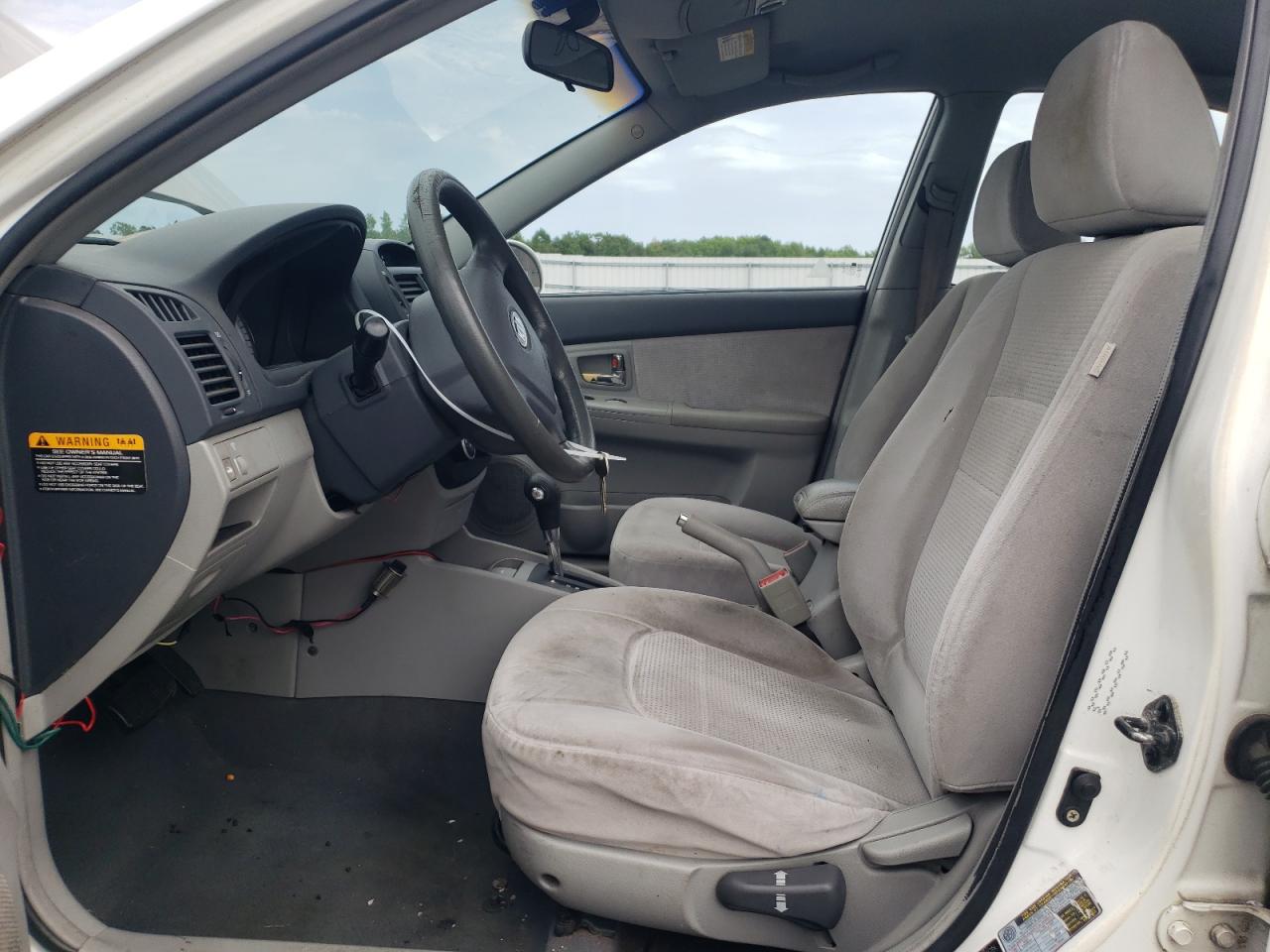 2007 Kia Spectra Ex VIN: KNAFE121775430478 Lot: 64481454