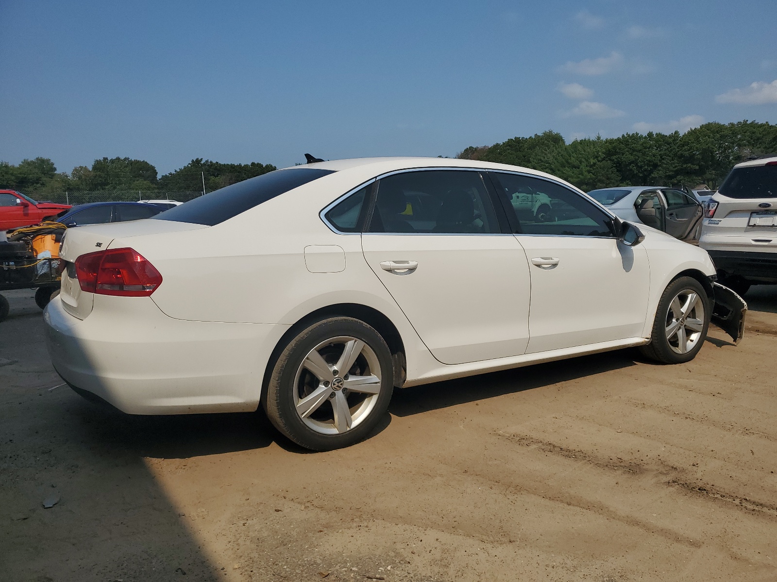 2012 Volkswagen Passat Se vin: 1VWBP7A33CC016702