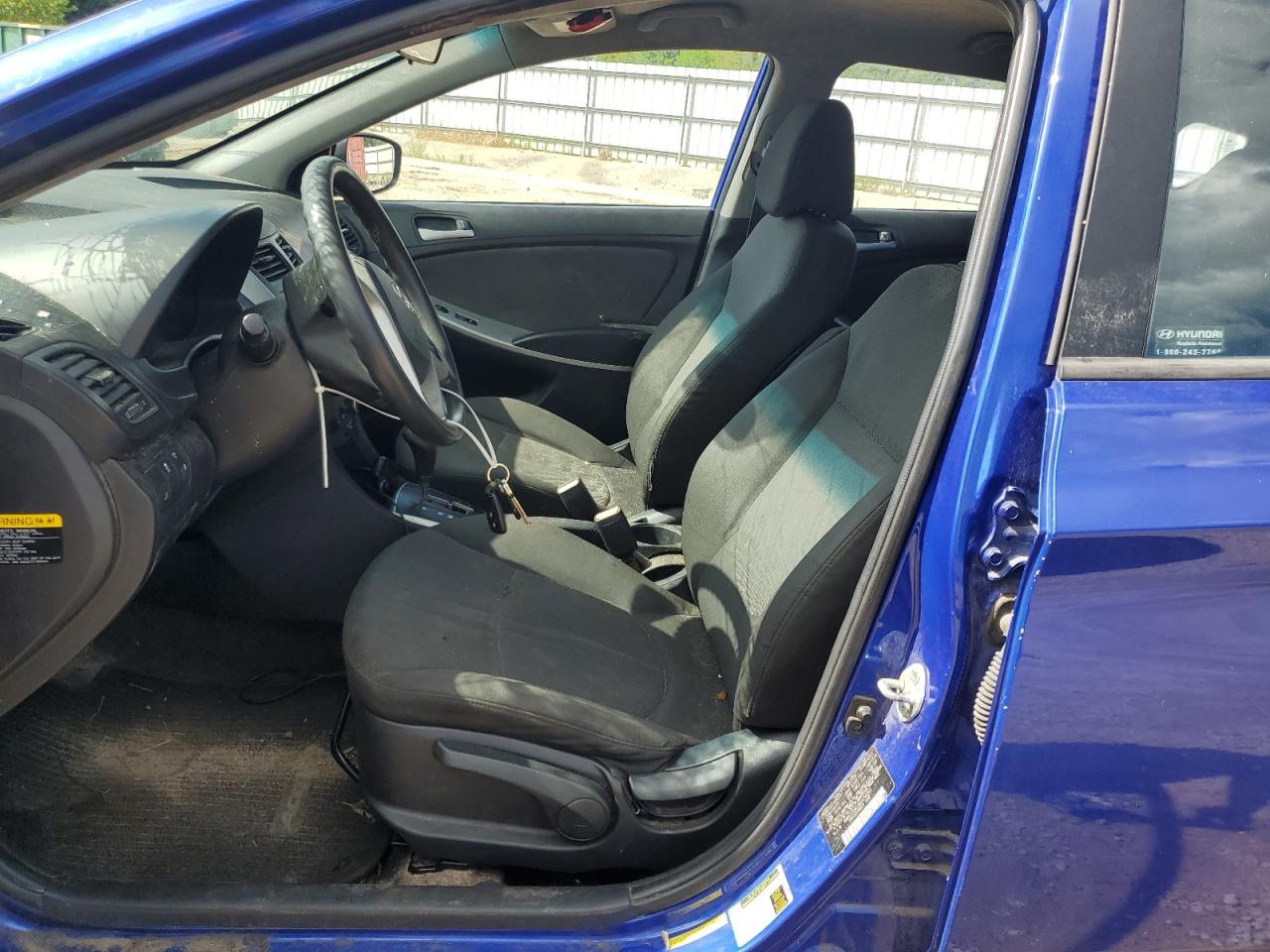 2014 Hyundai Accent Gls VIN: KMHCT5AE3EU158291 Lot: 64620544