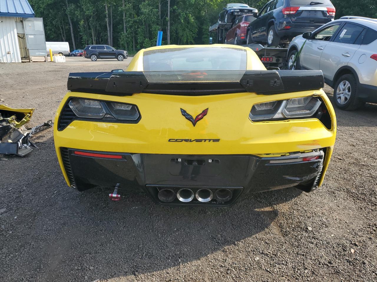 2018 Chevrolet Corvette Z06 3Lz vin: 1G1YT2D62J5600911