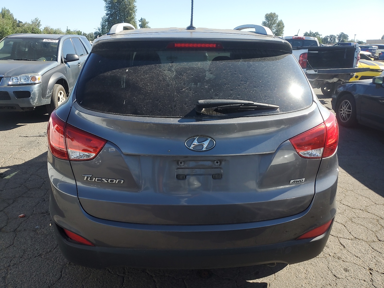 2014 Hyundai Tucson Gls vin: KM8JUCAG2EU808108