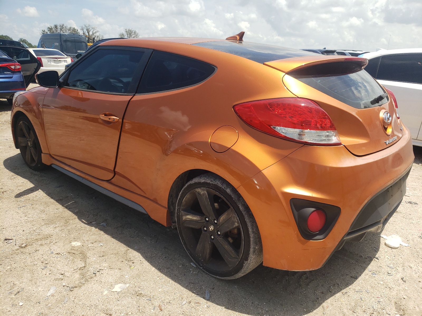 2013 Hyundai Veloster Turbo vin: KMHTC6AE7DU158556