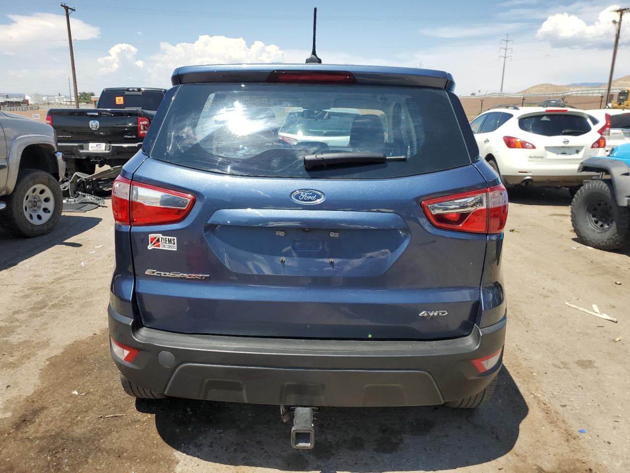 2022 Ford Ecosport S VIN: MAJ6S3FL1NC459718 Lot: 62546294