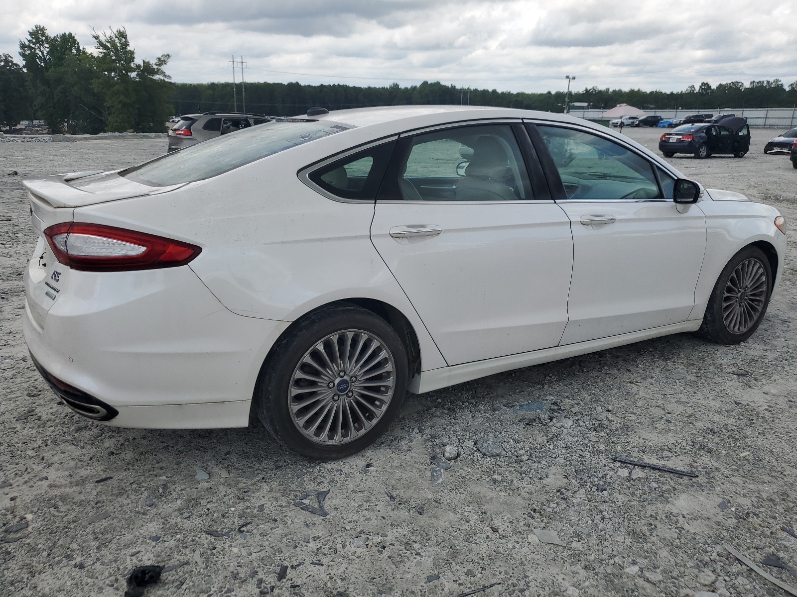 2016 Ford Fusion Titanium vin: 3FA6P0K9XGR124570