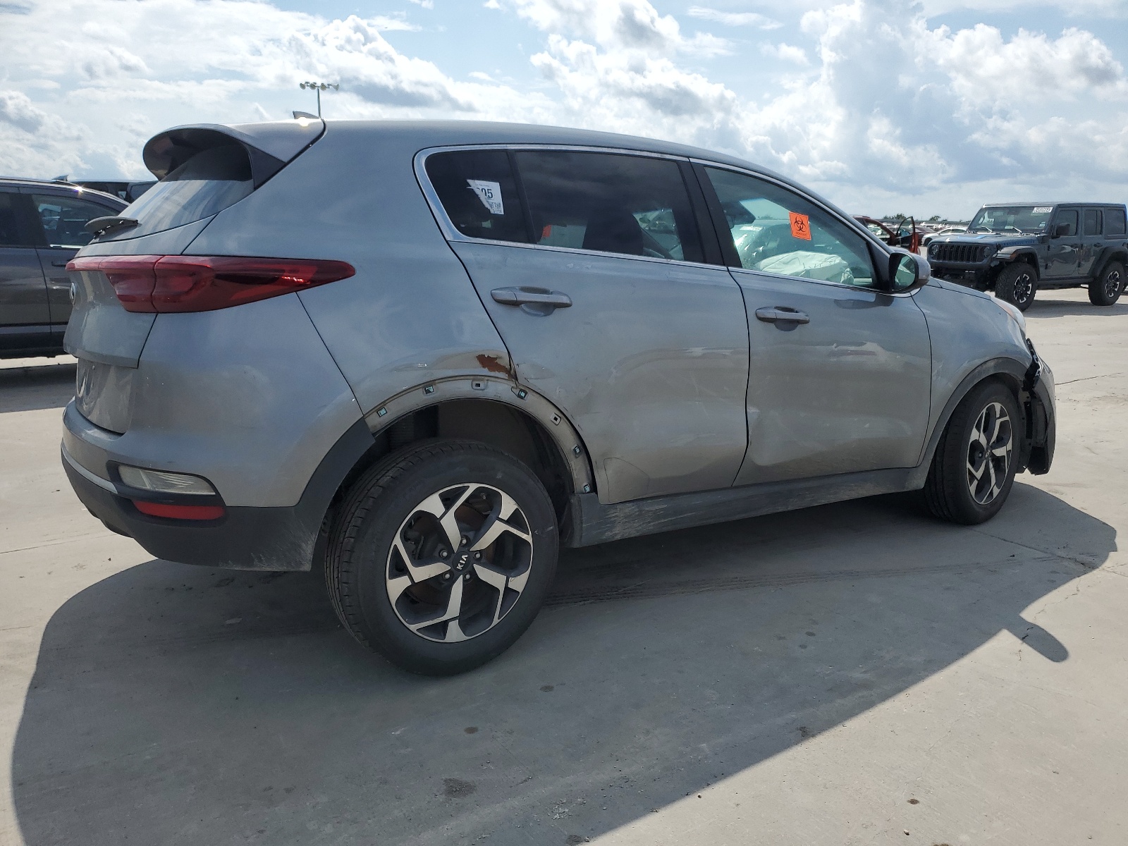 2021 Kia Sportage Lx vin: KNDPM3ACXM7940414