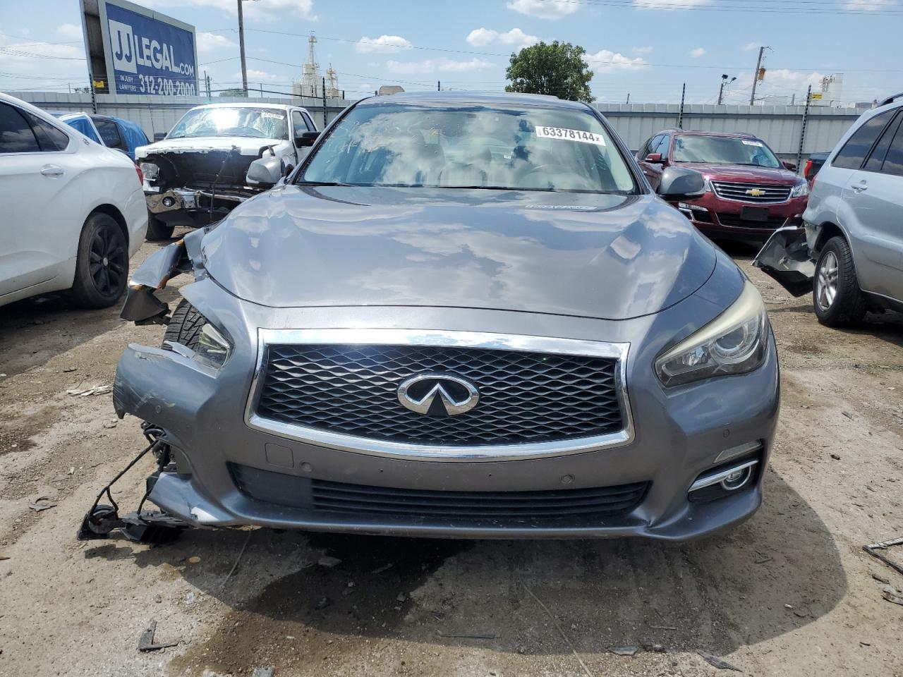 2014 Infiniti Q50 Base VIN: JN1BV7ARXEM703530 Lot: 63378144