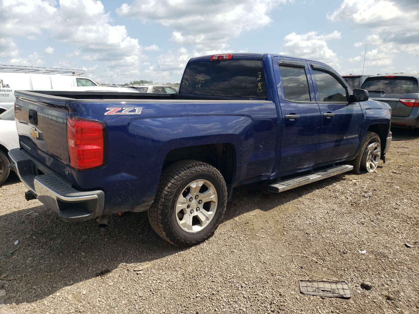 2014 Chevrolet Silverado K1500 Lt vin: 1GCVKREC7EZ275200