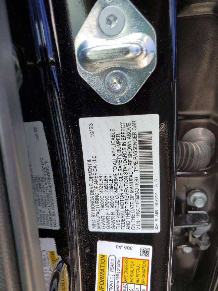 1HGCY1F39RA011083 2024 Honda Accord Ex