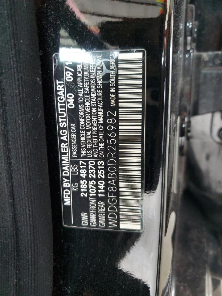 2013 Mercedes-Benz C 300 4Matic VIN: WDDGF8AB0DR256982 Lot: 62644844