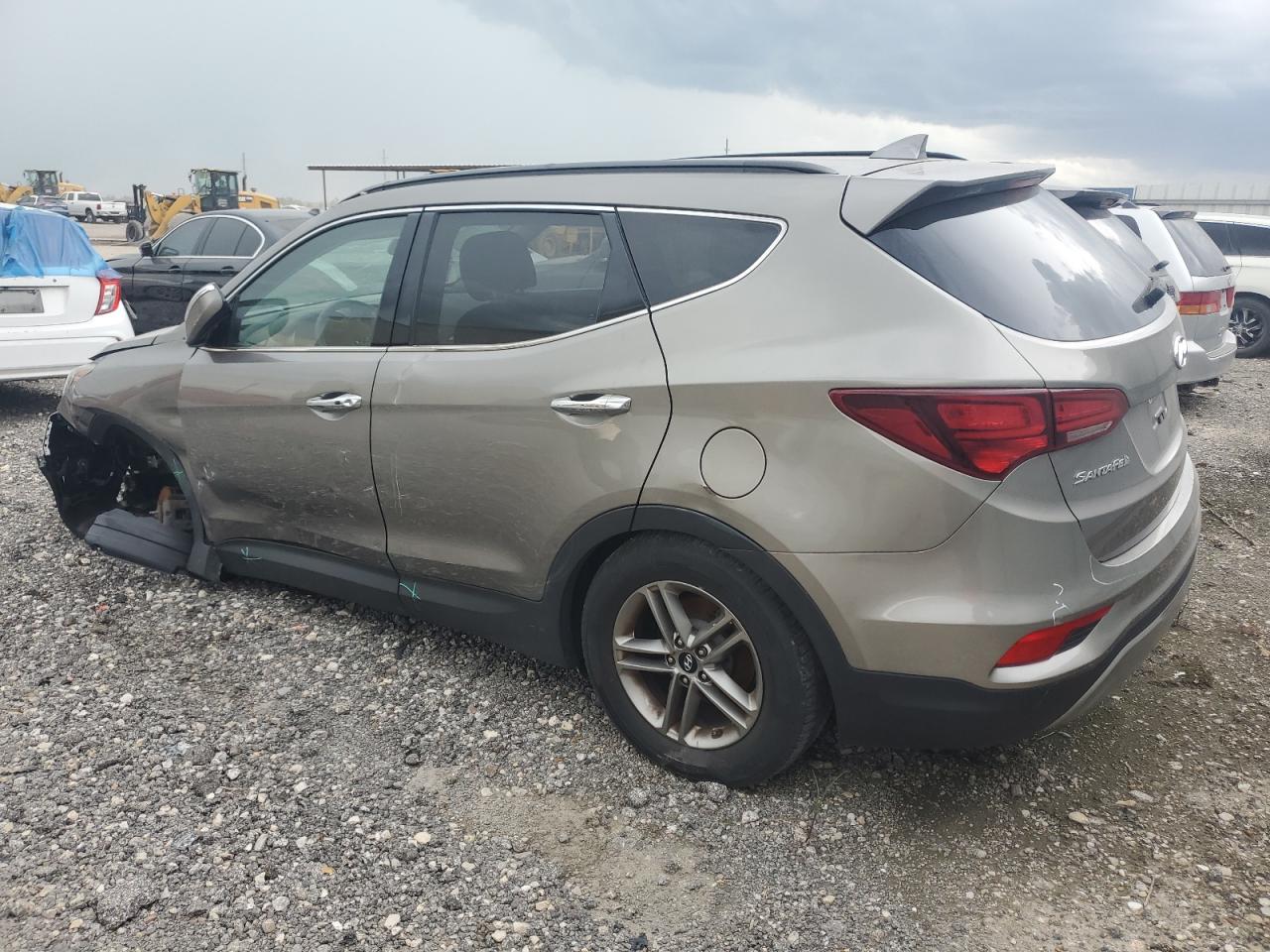 VIN 5XYZU3LB7JG515003 2018 HYUNDAI SANTA FE no.2