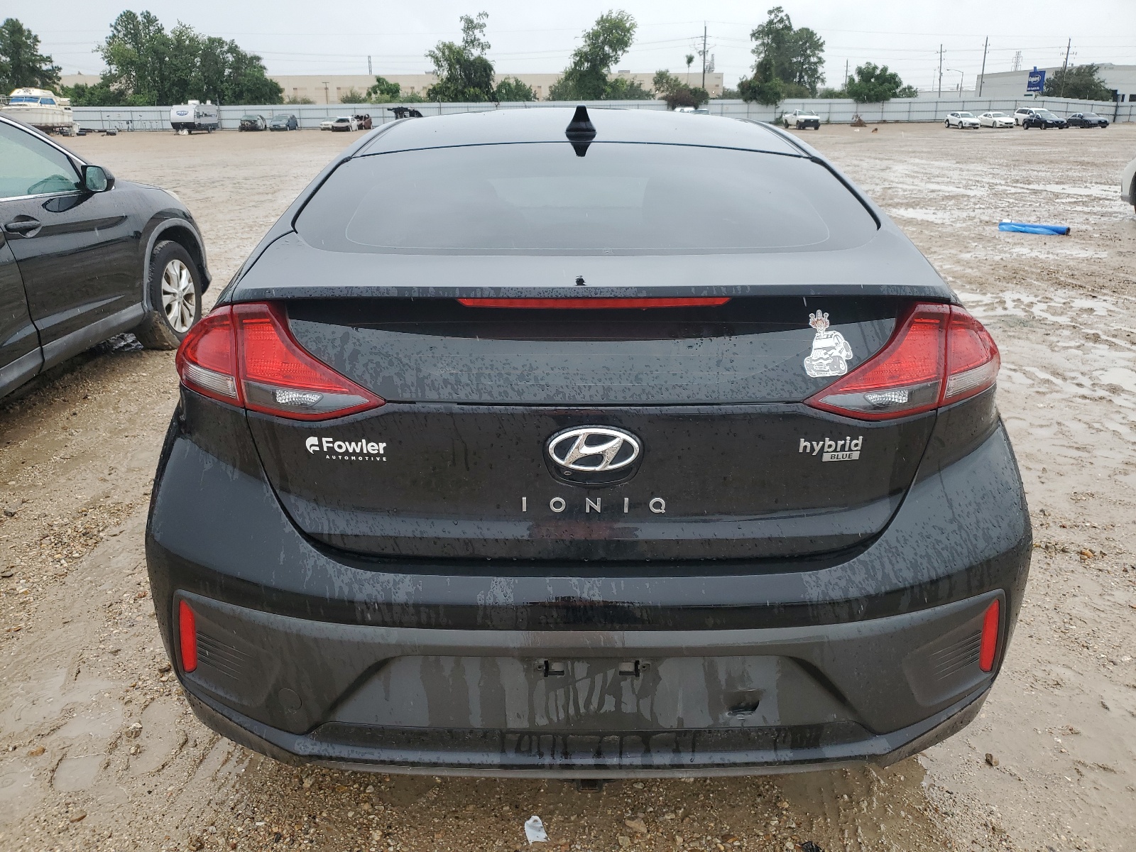 KMHC65LC1HU029506 2017 Hyundai Ioniq Blue