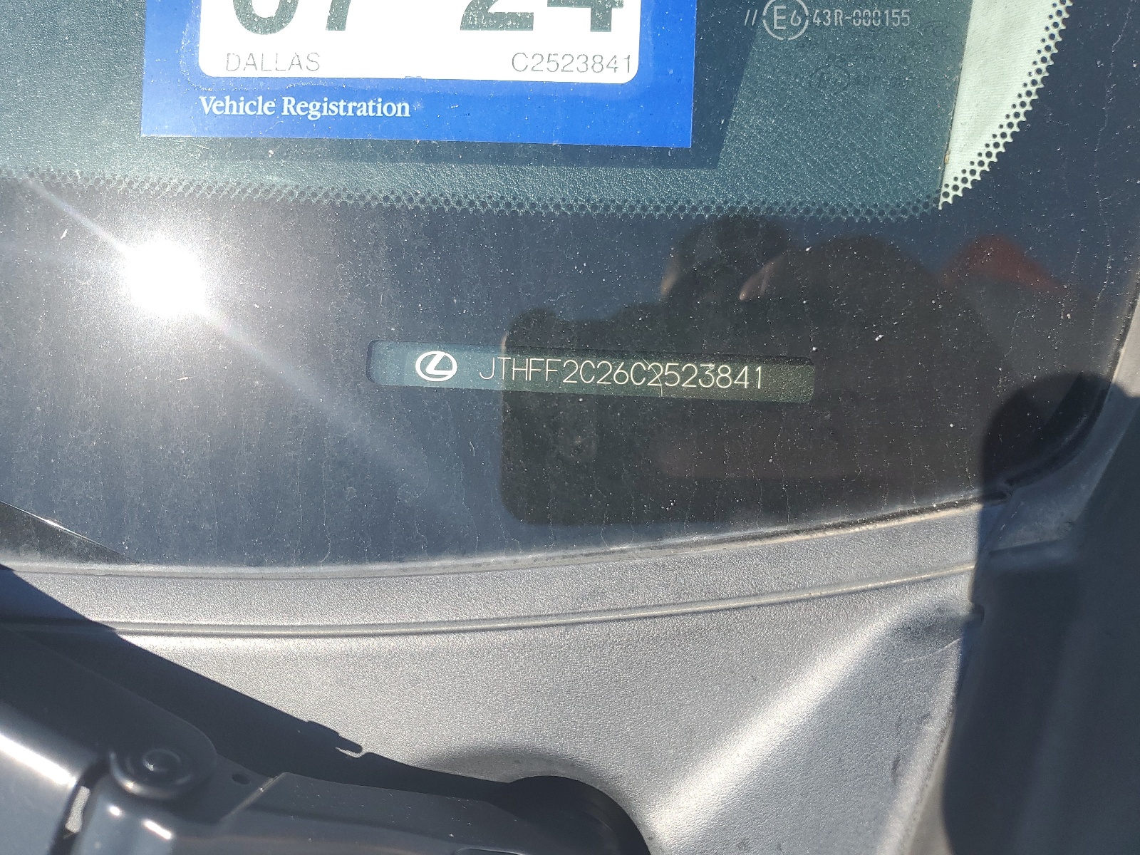 JTHFF2C26C2523841 2012 Lexus Is 250