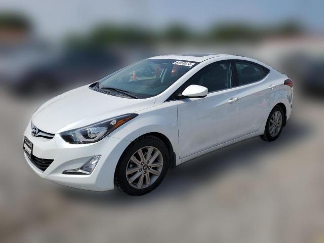  HYUNDAI ELANTRA 2015 Білий